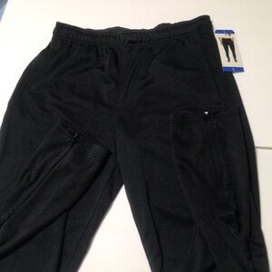 Champion Mens Workout Pants, Black, Large